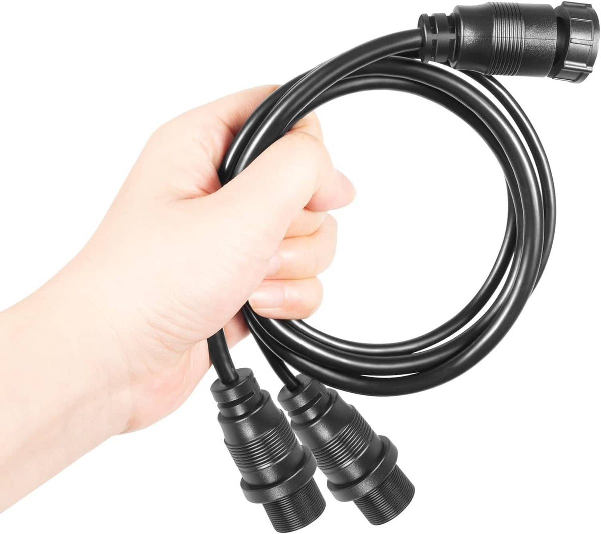 Solidspare 14 M ID SIDB Y Splitter Cable 720111-1 for Humminbird SOLIX/APEX/XPLORE 30-Inch