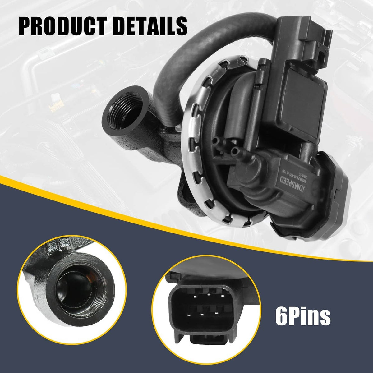 Solidspare EGR Valve Fit For 2007-2010 Ford F150 2007-2014 E150 E250 4.6L EGV1136 CX2095