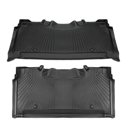 Solidspare All Weather Floor Mats Fit for Dodge Ram 1500 Crew Cab with Storage 2019-2026