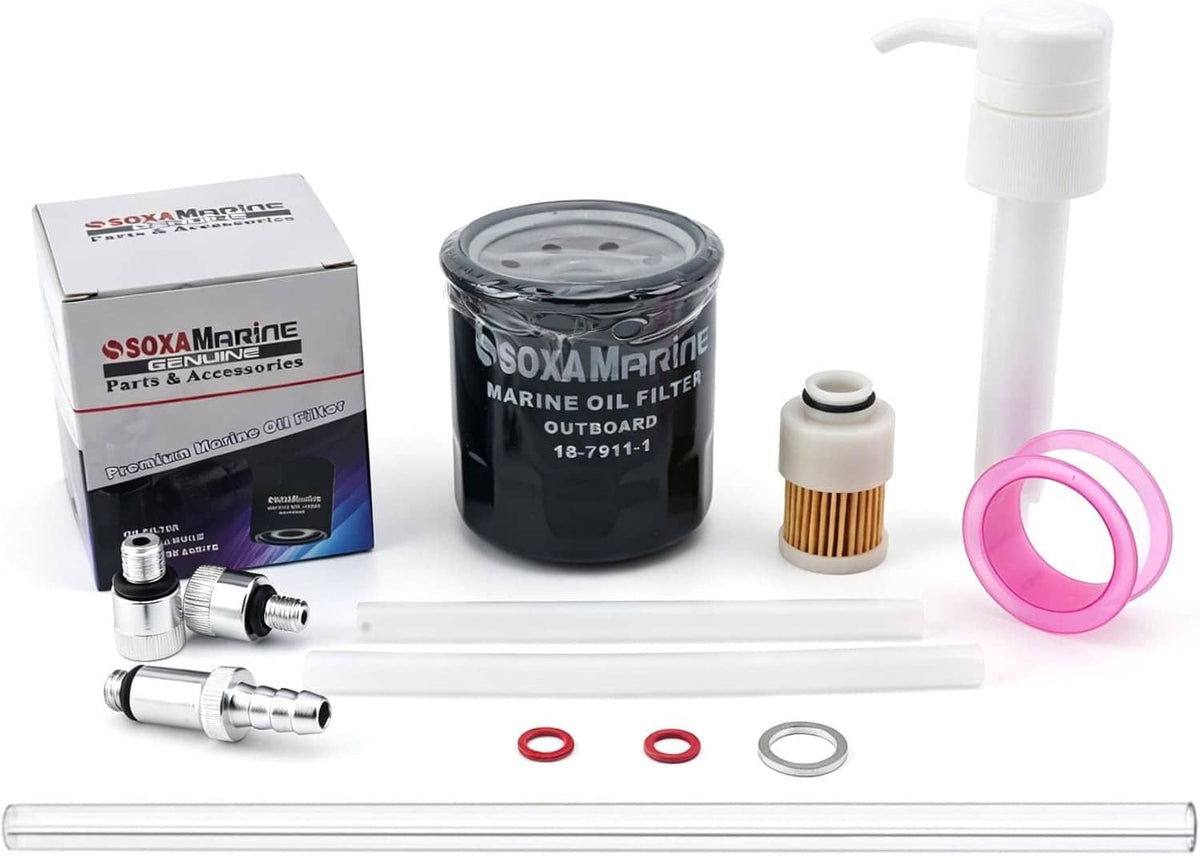 Solid Spare Outboard Oil Change Service Kit for Yamaha 50hp 60hp 68V-24563-00 5GH-13440-00