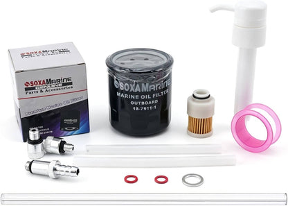 Solid Spare Outboard Oil Change Service Kit for Yamaha 50hp 60hp 68V-24563-00 5GH-13440-00