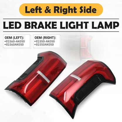Solidspare Rear LED Tail Lights Brake Lamps Left & Right Side For 2024-2025 Toyota Tacoma