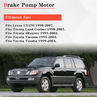 Solidspare Brake Booster Pump Motor 47960-60010 for 2001-02 Toyota 4Runner Lexus LX470 ABS