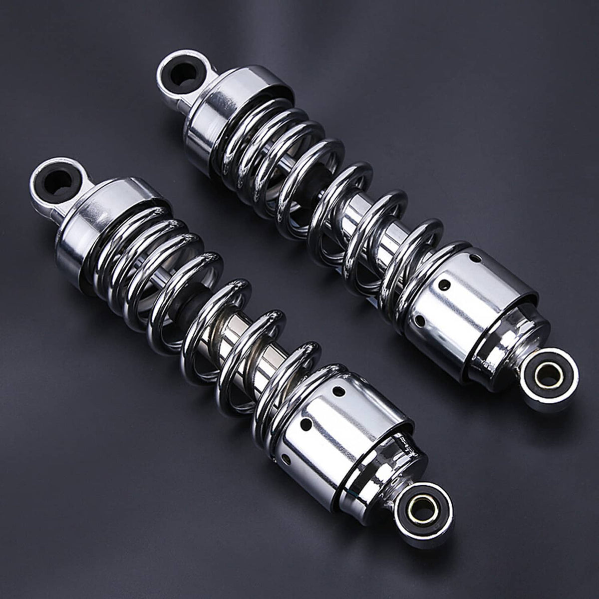 Solidspare For Honda Rebel 250 CMX250 CA250 1986-2014 Chrome Rear Shock Absorber Suspension