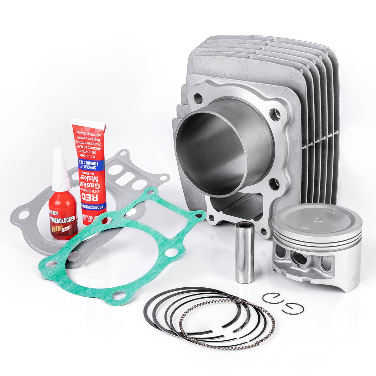 Solidspare For 00-06 Honda Rancher TRX350 4x4 Cylinder Piston Gasket Top End Rebuild Kit