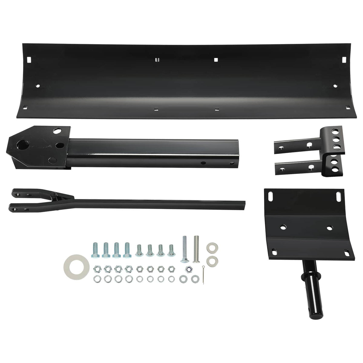 Solidspare For ATV UTV Tractor Adjustable 40'' Sleeve Hitch Tow Behind Rear Scrape Blade