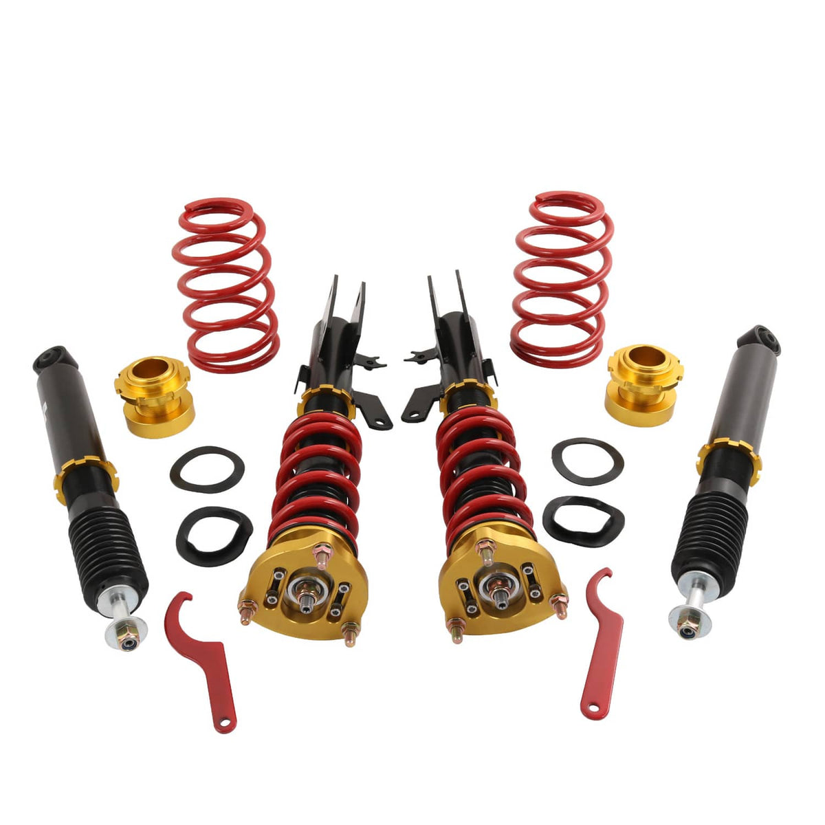 Solidspare Coilovers Suspension Adj Height Kit FITS Acura ILX 13-16 Honda Civic 2012-2015