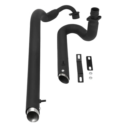 Solidspare Dragstar 650 Exhaust Muffler Pipe w/Silencer for YAMAHA V Star 650 XVS650 Custom