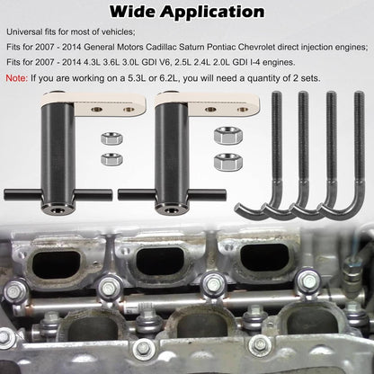 Solidspare 6706 Fuel Injector Rail Assembly Remover Tool EN-49248 For Chevy GMC Cadillac GM