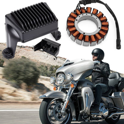 Solidspare Stator & Regulator Rectifier For 2006-2008 Harley Electra Road Glide Road King