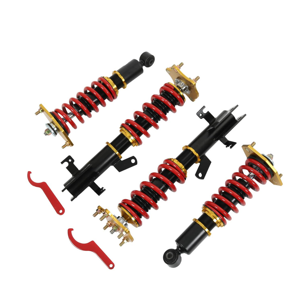 Solidspare Coilovers Suspension Kit For HONDA CRV CR-V 2007-2011 Shock Absorbers Adj Height