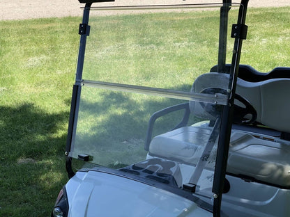 Solidspare For Yamaha G29 DRIVE 2007-2016 Clear Windshield Folding Golf Cart Windscreen