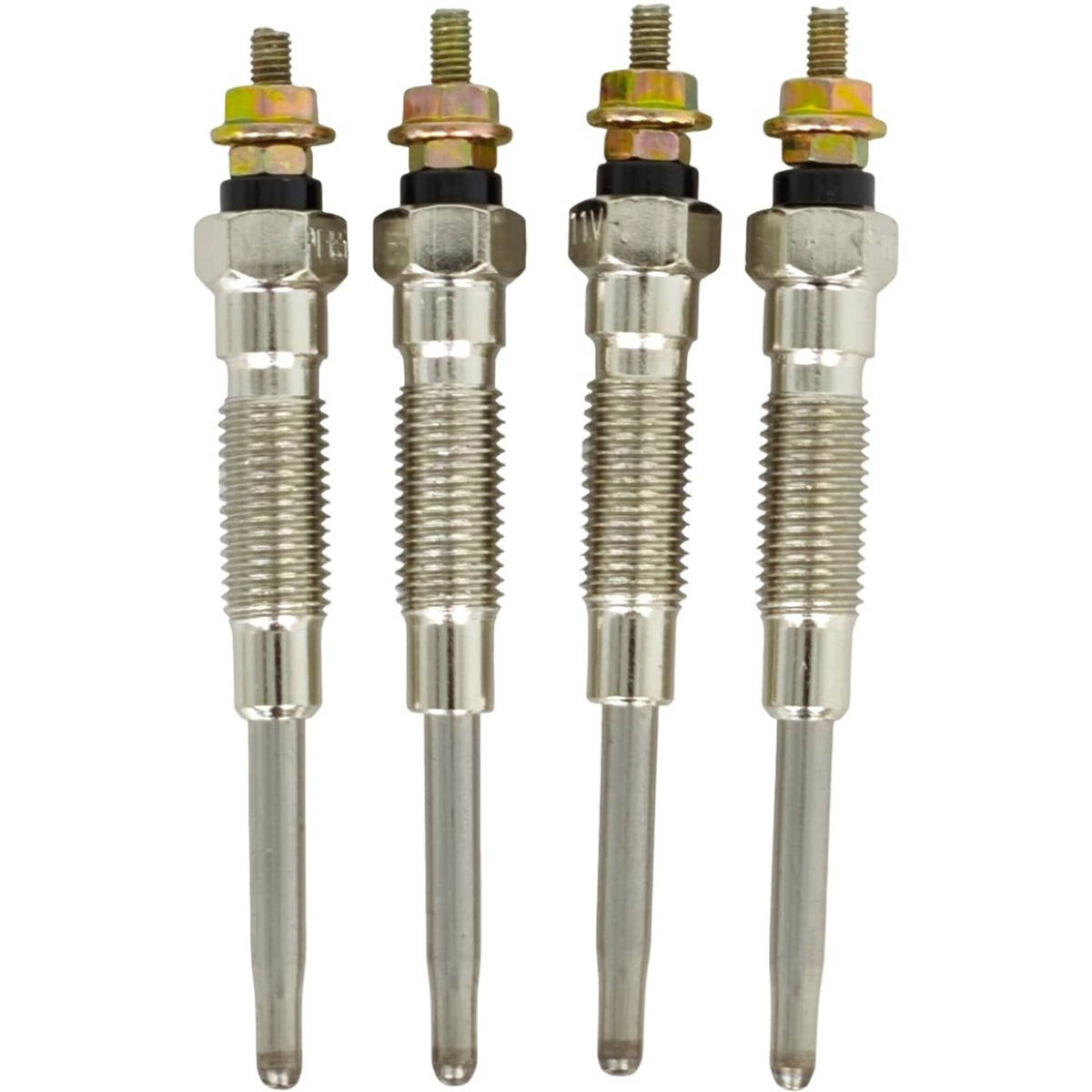 Solid Spare 4X 12V Glow Plug 19850-54120 Fit for Toyota Dyna Hiace Hilux 3L 5L 2L-TE Engine