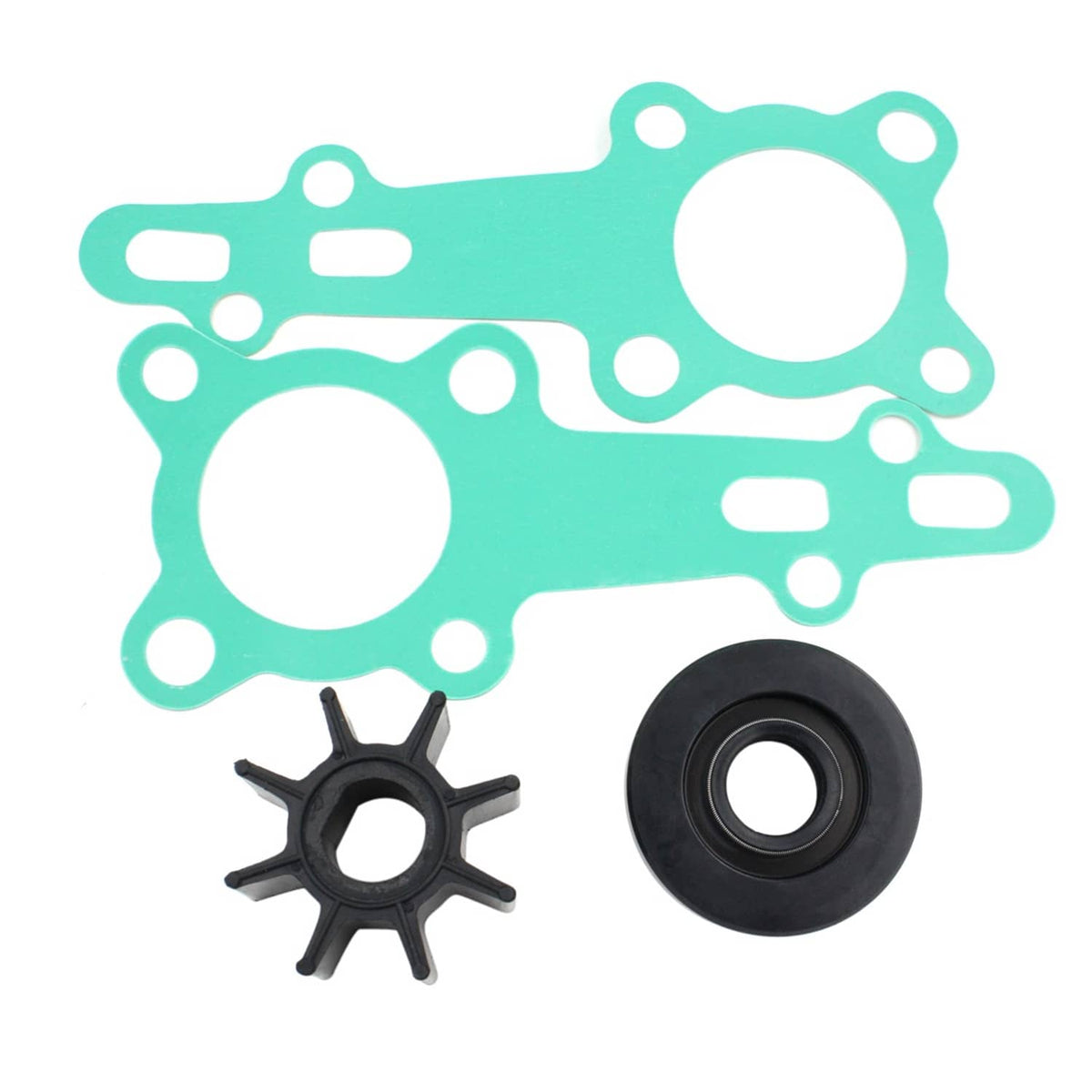 Solid Spare Water Pump Impeller Repair Kit for Honda BF8A Outboard 06192-881-C00 18-3279