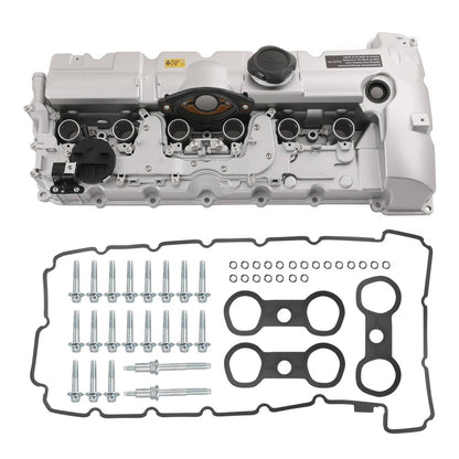 Solidspare Upgrade Aluminum Valve Cover for BMW N52 E70 E82 E90 E91 328i 528i 128i X3 X5