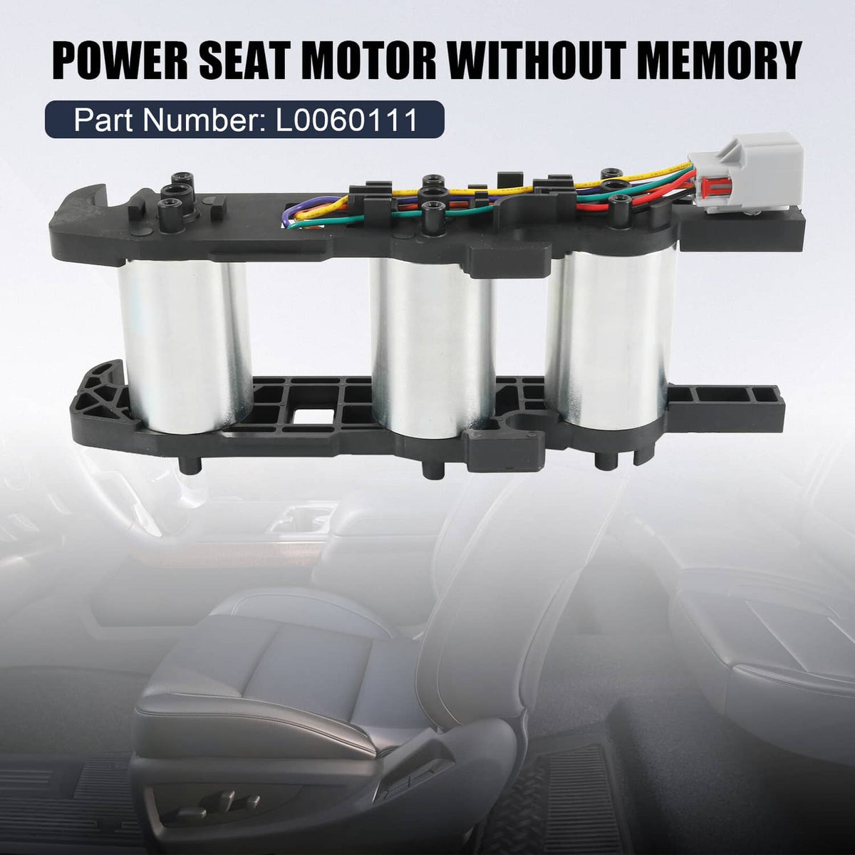Solidspare Power Seat Motor For 2007-2014 Escalade Silverado Sierra Tahoe Yukon W/O Memory