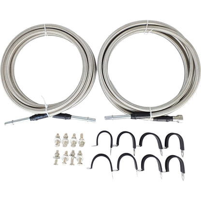 Solid Spare Fuel Line Kit for Chevy GMC Silverado Sierra 2004-2010 2500HD, 2004-2007 1500
