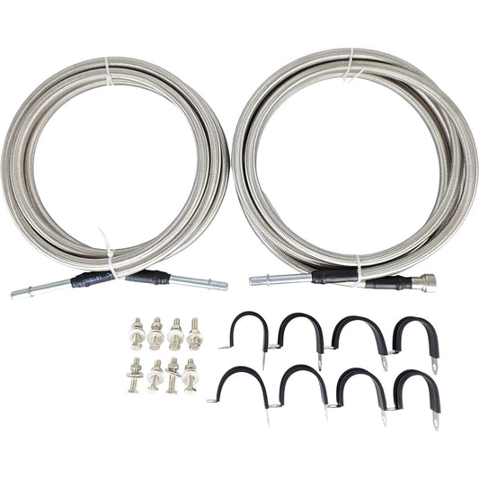Solid Spare Fuel Line Kit for Chevy GMC Silverado Sierra 2004-2010 2500HD, 2004-2007 1500