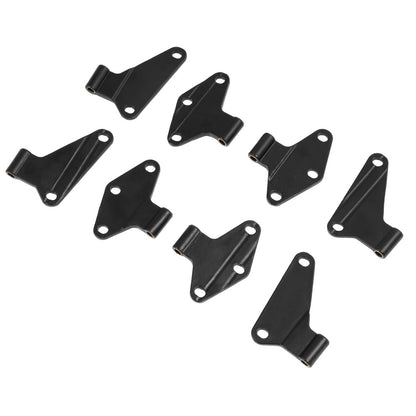 Solid Spare 8PCS Inner Body Door Hinges Replacement Kit For 2007-2018 Jeep Wrangler JK