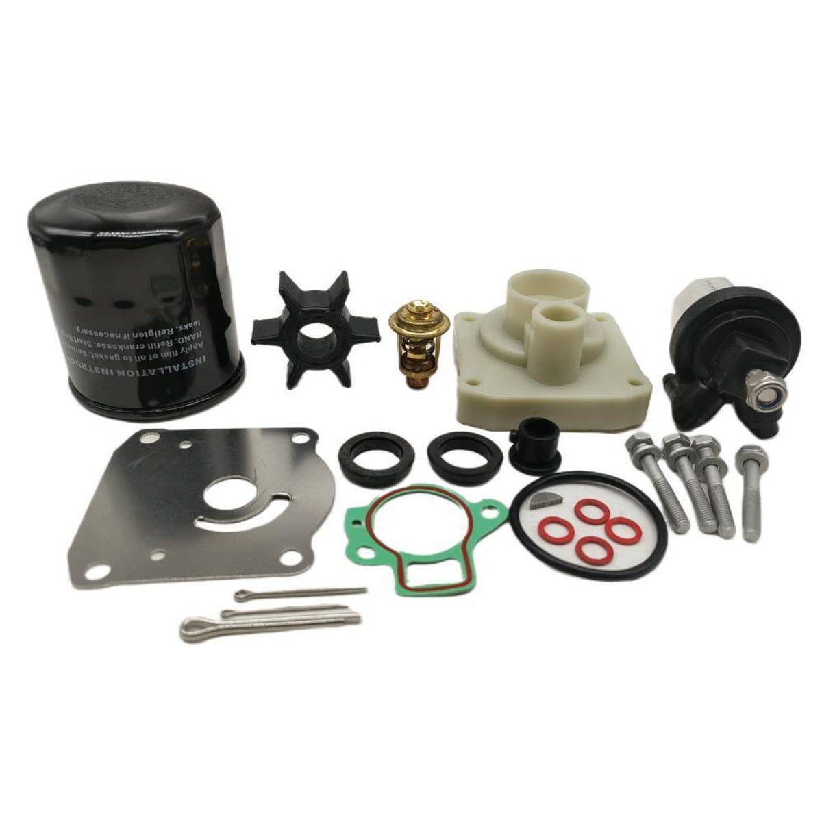 Solid Spare Maintenance Service Kit For Yamaha 4-Str 20/25HP F20A F25A F25D Outboard &Filter