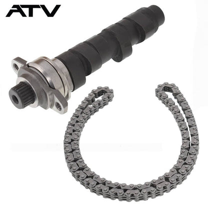 Solidspare Stage 2 Two Camshaft Hot Cam Hotcams w/ Timing Chain For Honda TRX400EX