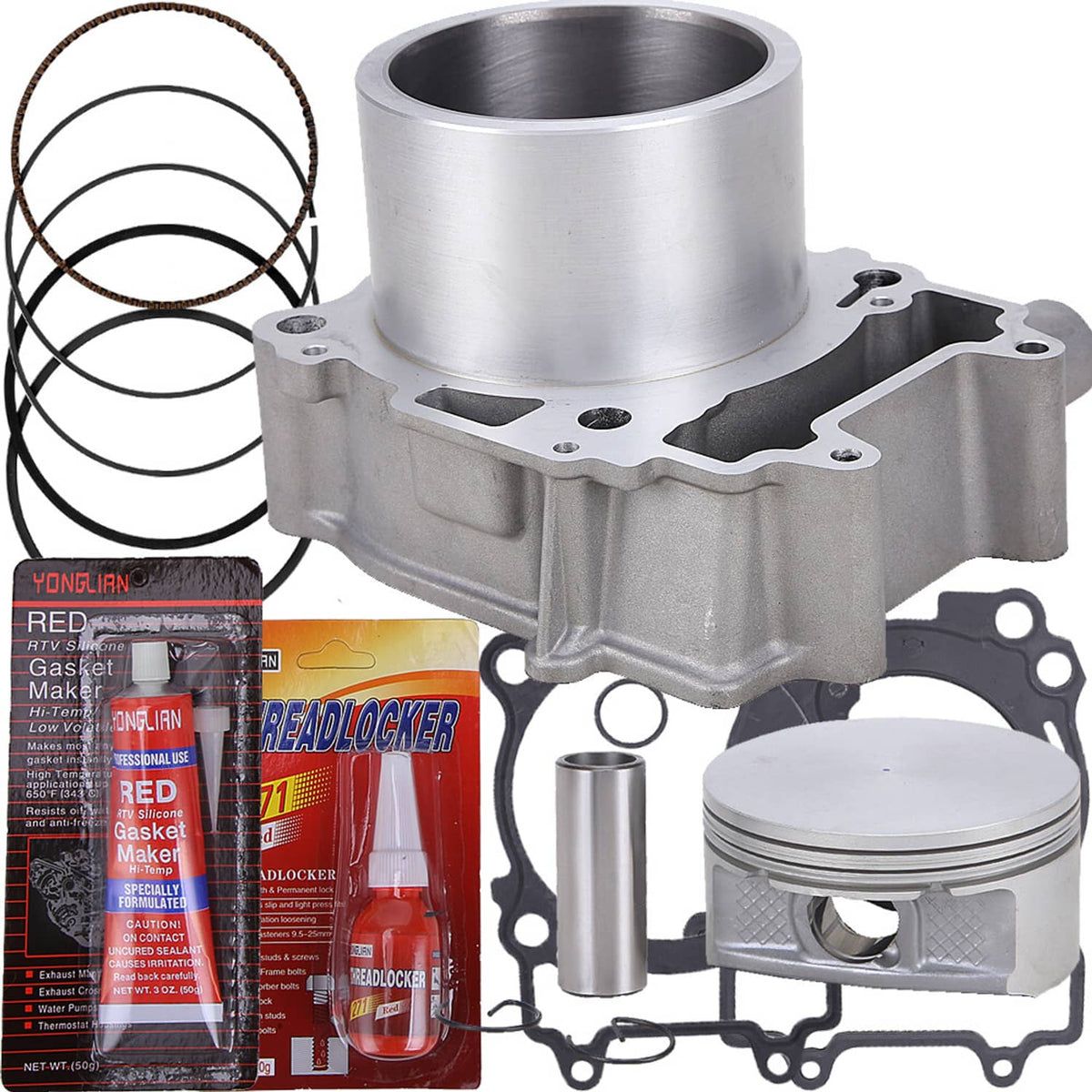 Solidspare 93mm Cylinder Piston Kit 3022701 For Polaris Sportsman 450 Ranger 500 2017-2022