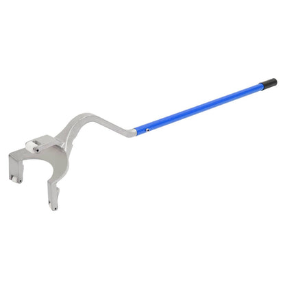 Solid Spare 17.5" TO 24.5" TUBELESS TRUCK TIRE CHANGER MOUNT DEMOUNT TOOL W/BEAD KEEPER BLUE