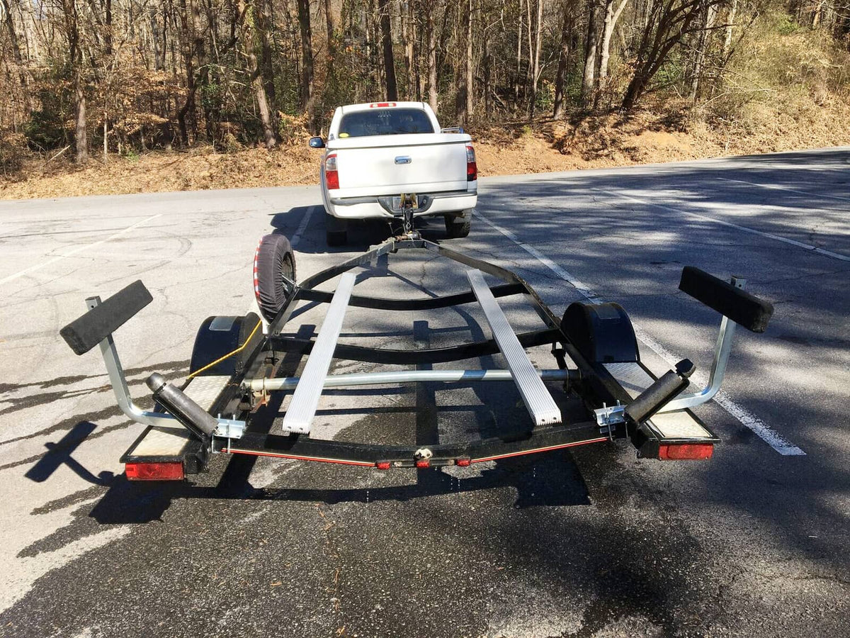 Solidspare 2 Side Boat Trailer Bunk Board Guide-On 75 degree 24" Carpeted Guides w/Hardware