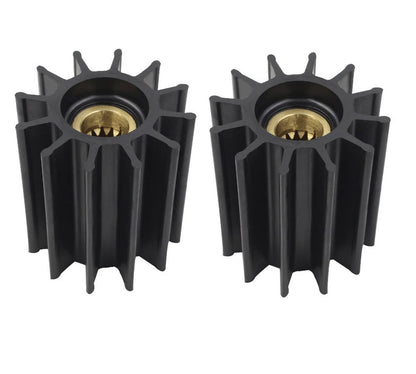 Solid Spare 2X Impeller Replaces Cummins 4019403 4933743 Sherwood 18000K Johnson 09-705BT-1
