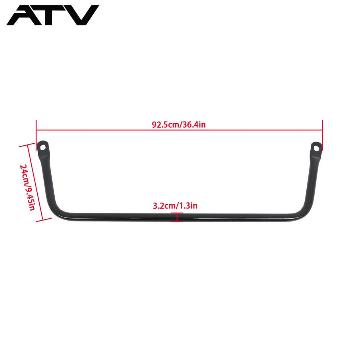 Solidspare 5341248-458 Rear Suspension Stabilizer Sway Bar For Polaris Ranger 1000 2018-24