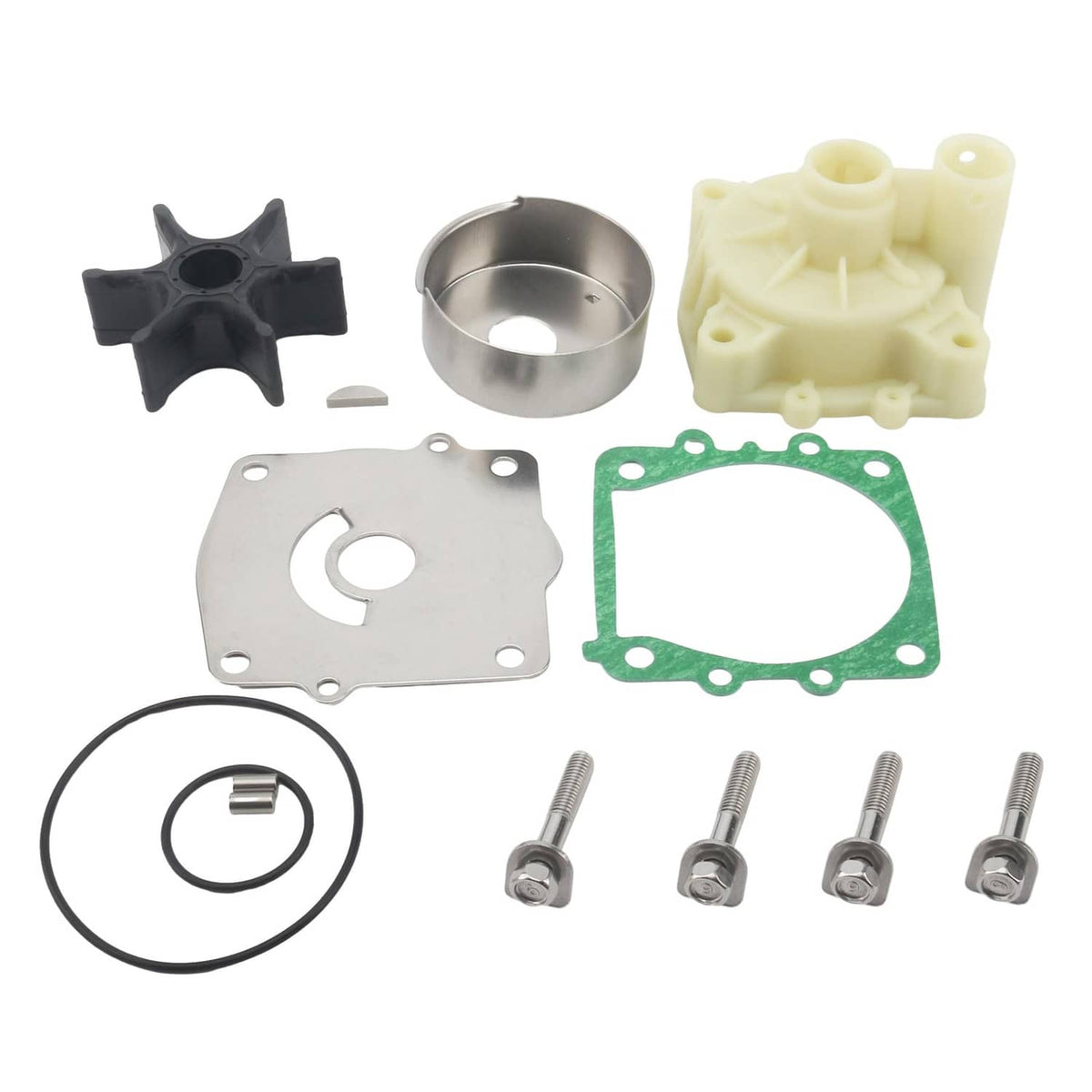 Solid Spare Outboard Impeller Repair Kit 6G5-W0078-01 for Yamaha 2-Stroke 150 175 200 225 HP