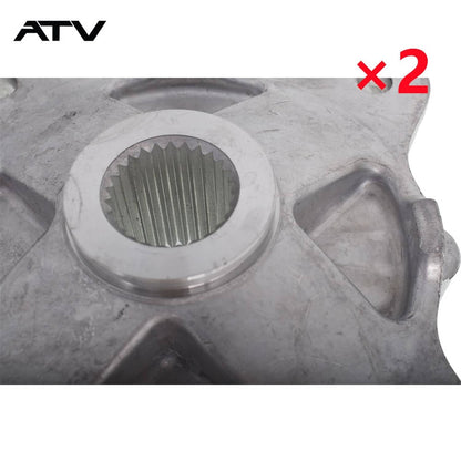 Solidspare New Complete Rear Wheel Hub Service Kit for Polaris RZR 800 RZR S 800 RZR 4 800