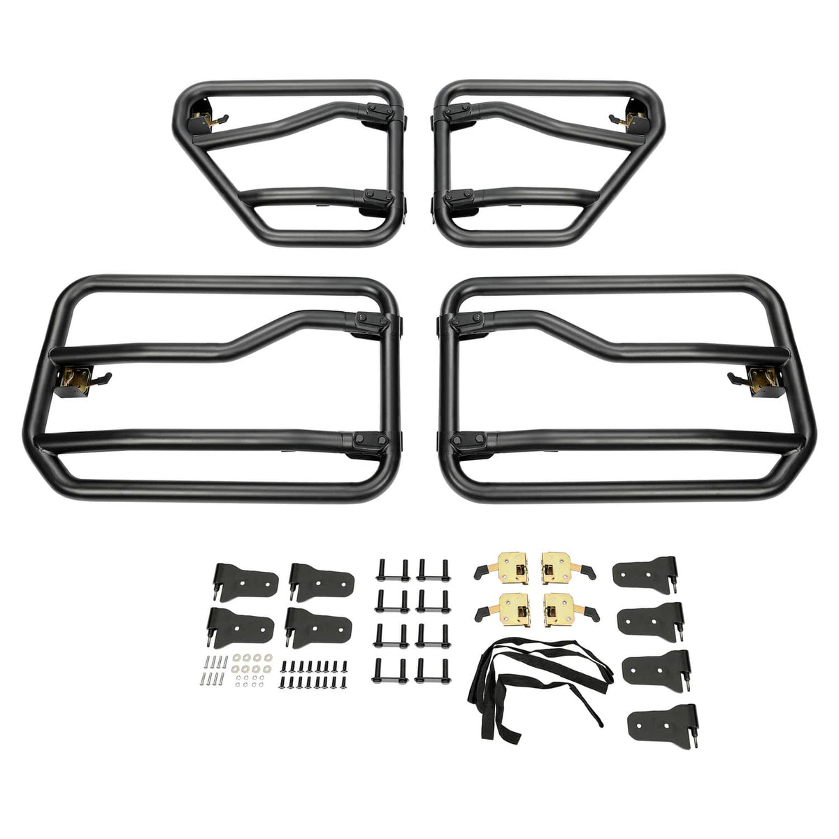 Solid Spare Steel Tube Doors Half Door For Jeep Gladiator Wrangler JL 2018-2024 77072498AC