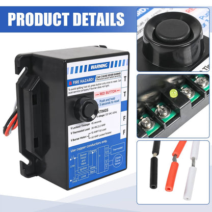 Solidspare Intermittent Ignition Oil Primary Control For R8184G1427 R8184G1138 1147017