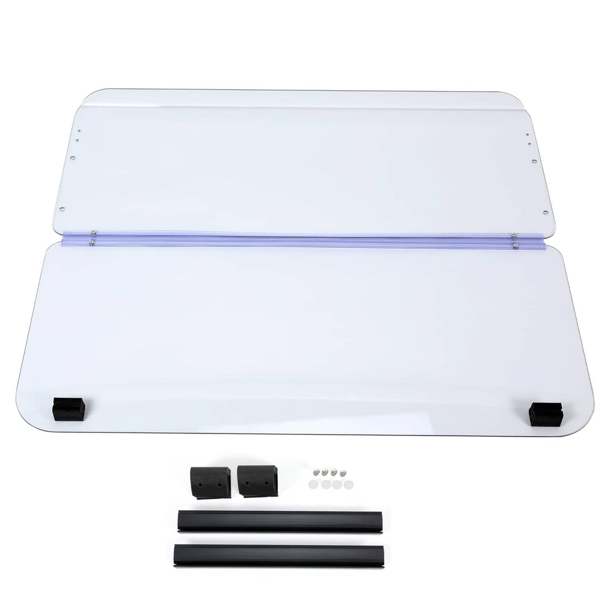 Solidspare For Yamaha G2 G9 Models 1985-1995 Clear Folding Golf Cart Windshield Windscreen