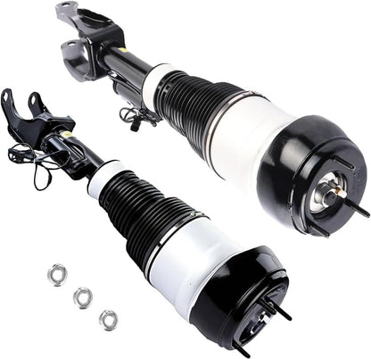 Solidspare Pair Front Air Suspension Shock Struts w/ADS For Mercedes W166 X166 GL450 GLS550