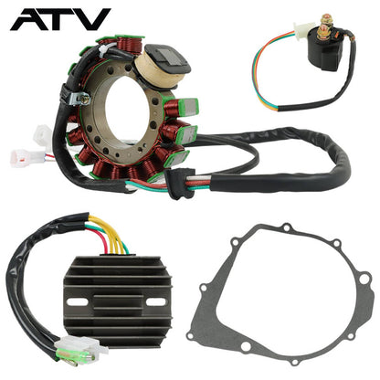 Solidspare For 1996-2001 Yamaha Warrior 350 YFM350X Magneto Stator Regulator Relay Gasket