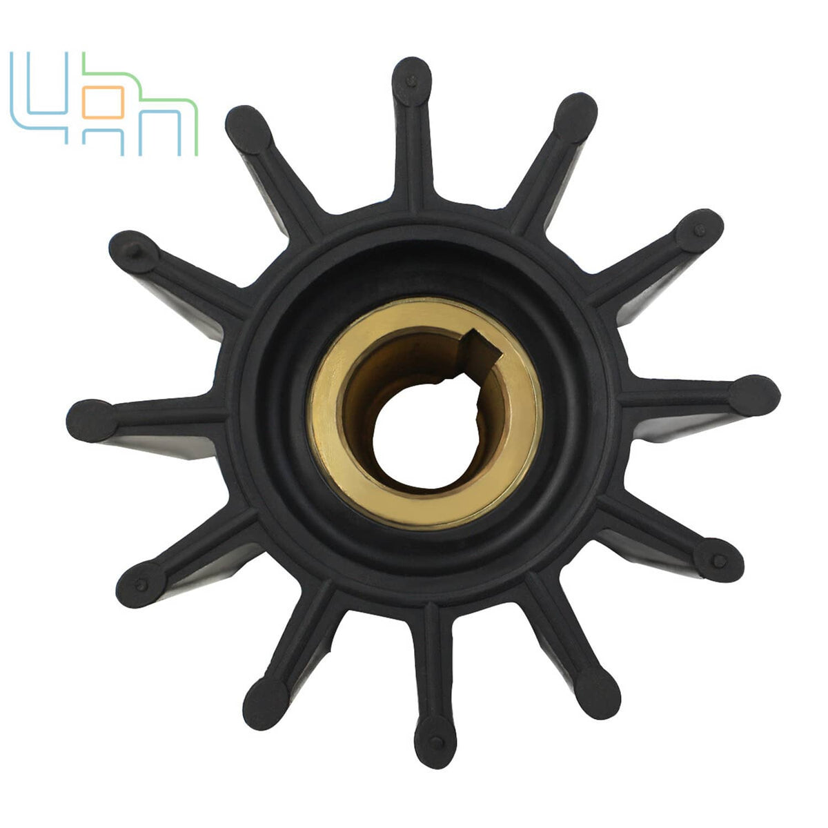 Solid Spare Water Pump Impeller for Johnson 09-704BT-1 Sherwood 17000K John Deere RE49896