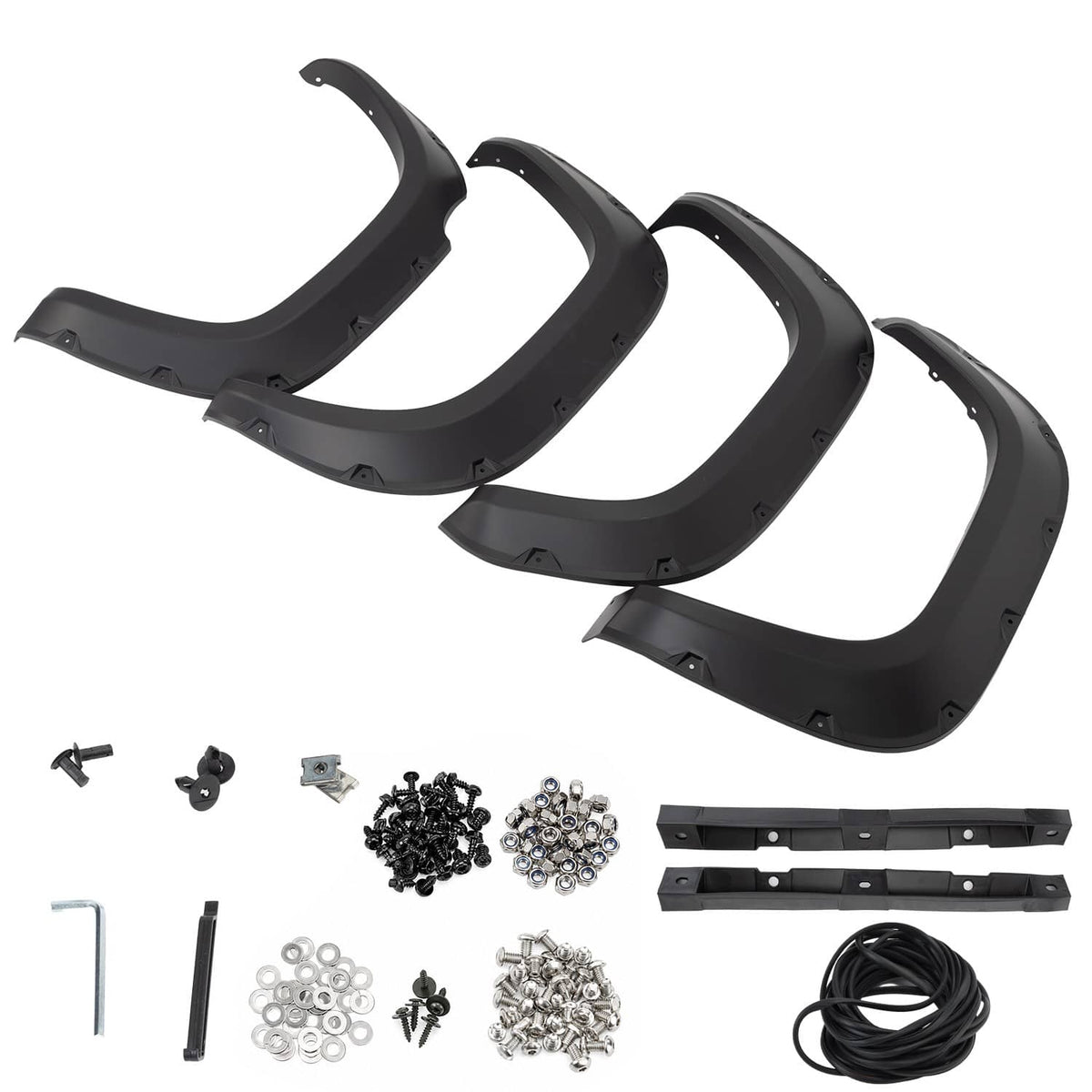 Solidspare Front Rear Left & Right Wheel Fender Flares Fit For 2016-2023 Toyota Tacoma New