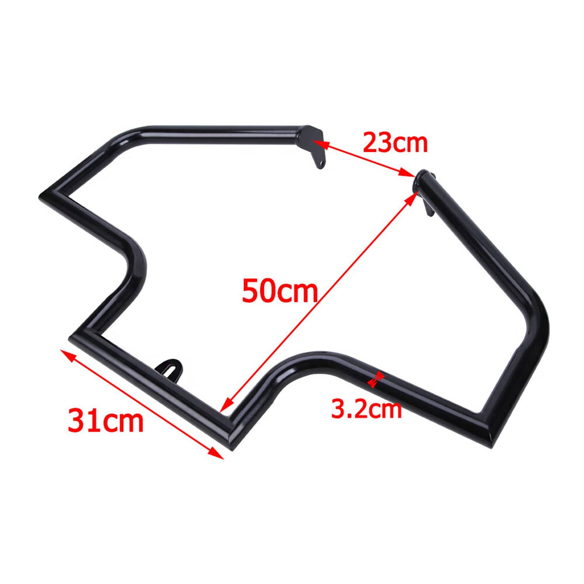 Solidspare 1.25" Crash Bar Engine Guard Highway Bar For 2000-17 Harley Fatboy FLSTF FLSTFI