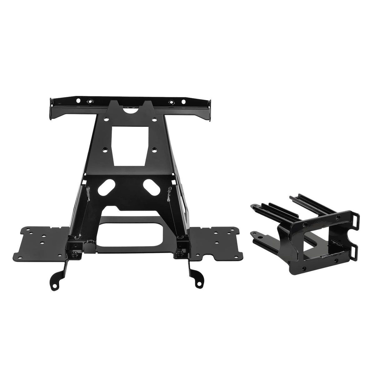 Solidspare Inner Fairing Radio Frame Brackets Mount For Harley Road Glide 47200266 47200217