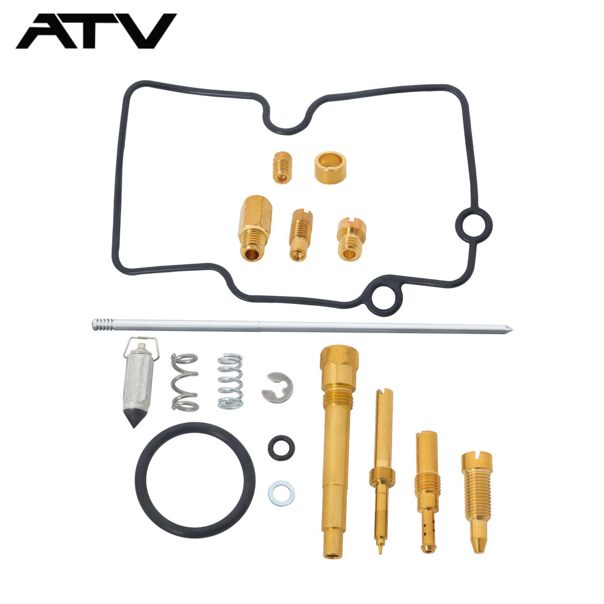 Solidspare Fits For 2004-2009 Yamaha YFZ 450 Carburetor Rebuild Kit Carb YFZ450 Repair