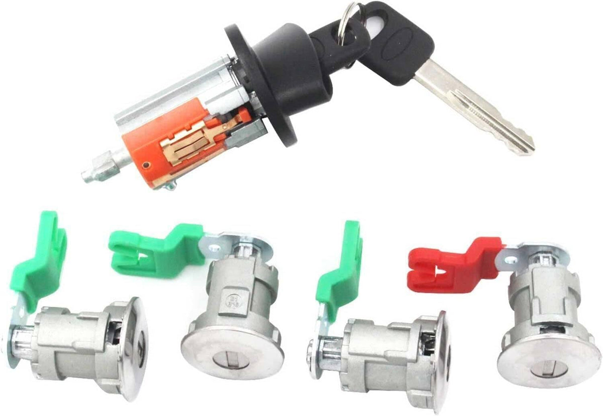 Solidspare Ignition & Door Lock Cylinder KEYED ALIKE For Ford Econoline Van E150 E250 E350