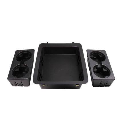 Solidspare Center Console Tray Cup Holder Bezel For 2007-2014 Chevrolet Chevy GMC 22860866
