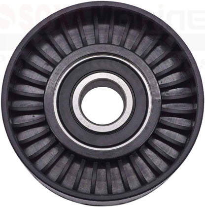 Solid Spare New Serpentine Belt Pulley for MerCruiser 5.7 5.8 8.1 L 8M6500024 865598 818382