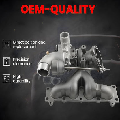 Solidspare New Turbo Charger for 2014-2017 Range Rover Evoque L538 Discovery Sport L550 2.0