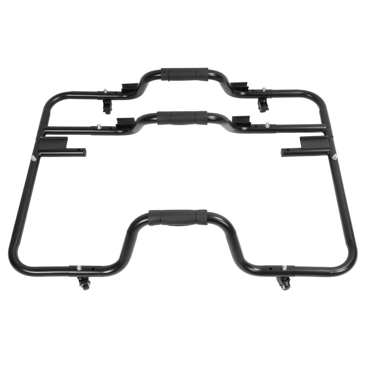 Solid Spare Hardtop Storage Rack For Jeep Wrangler CJ-7 YJ TJ JK JL 1976-2025 Powder Coated