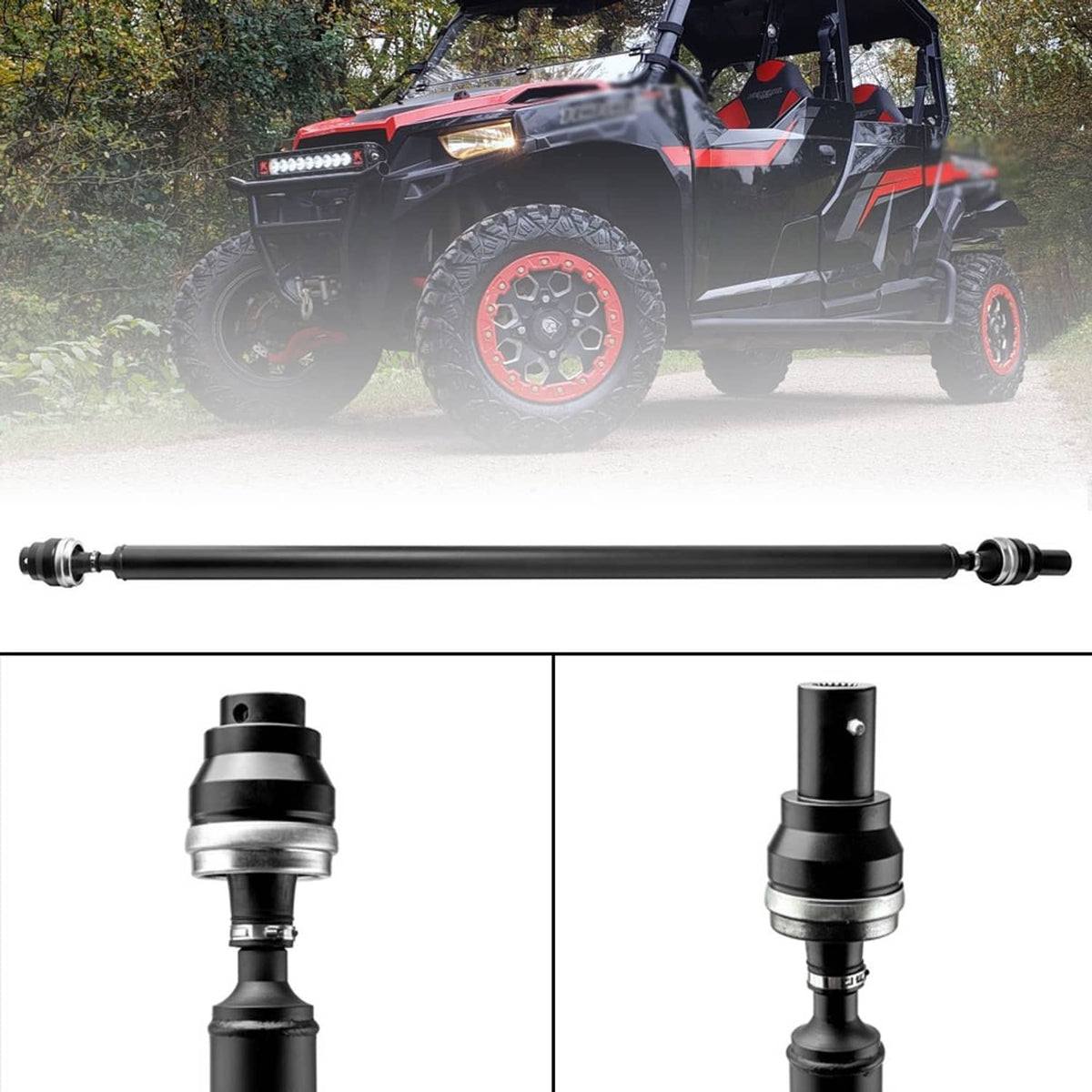 Solidspare 1333680 1334469 65in Front Prop Drive Shaft for Polaris Ranger XP 1000/XP 900
