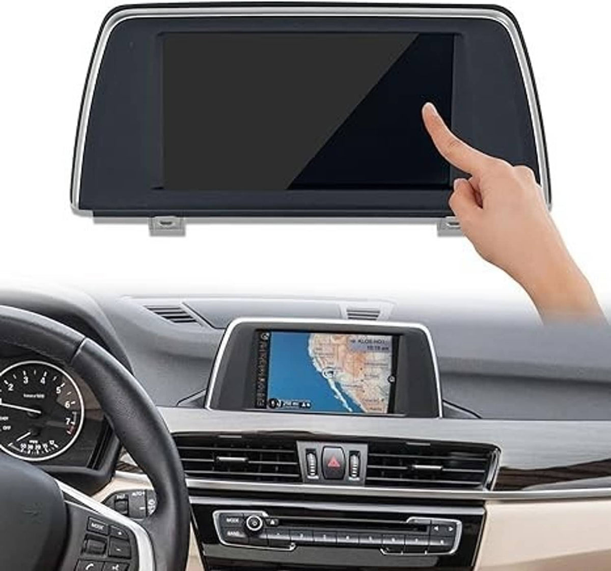 Solidspare 6.5" Information GPS Dash Display Screen For 2016-2018 BMW X1 X2 F48 932212