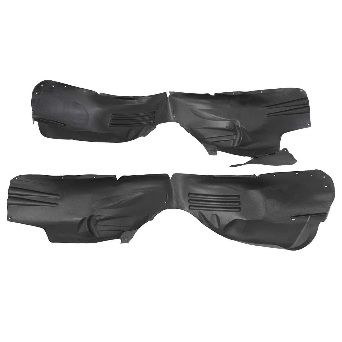 Solid Spare Pair Front Fender Liner Splash Shield For 2010-19 Ford Taurus w/o Insulation